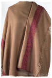 Chanellé Audetté de'Laine Sozni Frontières Orient Shawl