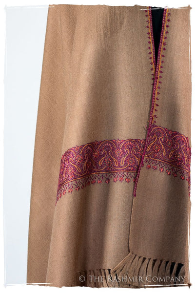 Chanellé Audetté de'Laine Sozni Frontières Orient Shawl