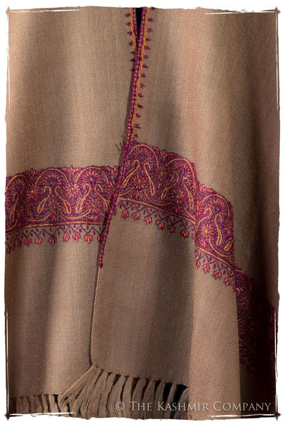 Chanellé Audetté de'Laine Sozni Frontières Orient Shawl