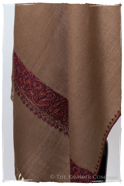 Chanellé Audetté de'Laine Sozni Frontières Orient Shawl