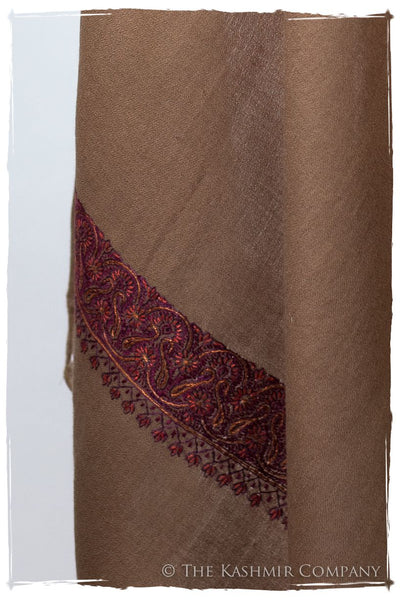 Chanellé Audetté de'Laine Sozni Frontières Orient Shawl