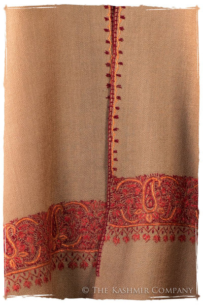 Chanellé Auroretté de'Laine Sozni Frontières Orient Shawl