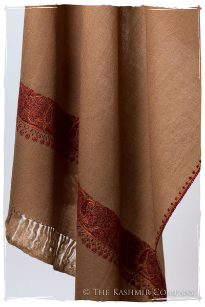 Chanellé Auroretté de'Laine Sozni Frontières Orient Shawl