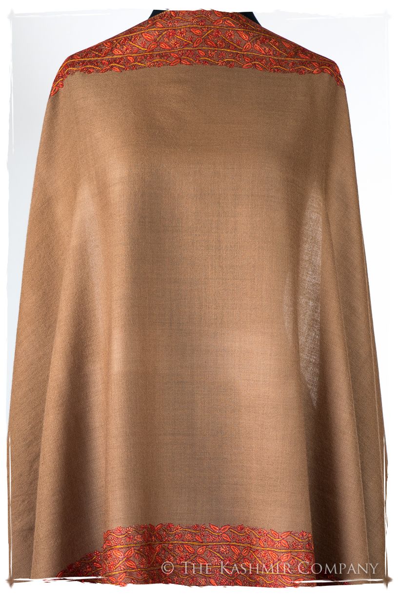 Chanellé Avicé de'Laine Sozni Frontières Orient Shawl