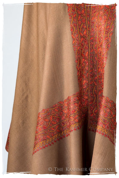 Chanellé Avicé de'Laine Sozni Frontières Orient Shawl