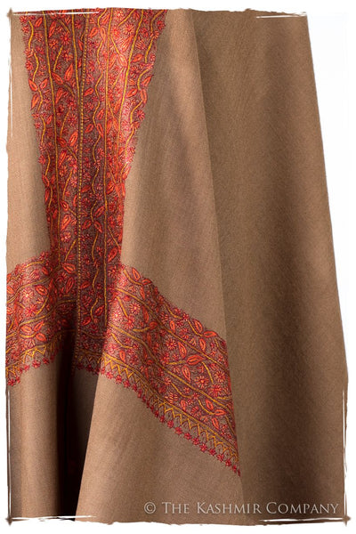 Chanellé Avicé de'Laine Sozni Frontières Orient Shawl