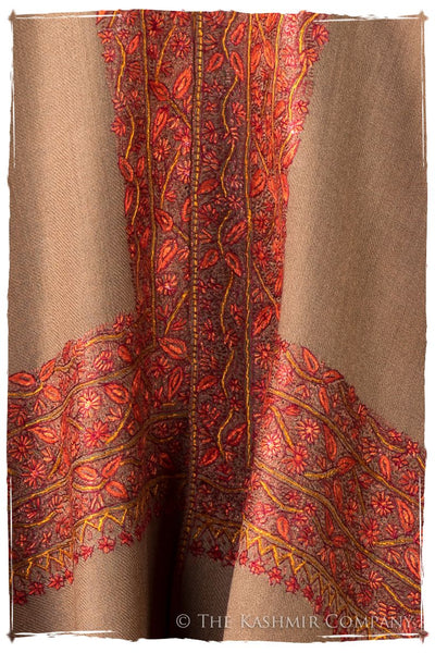 Chanellé Avicé de'Laine Sozni Frontières Orient Shawl