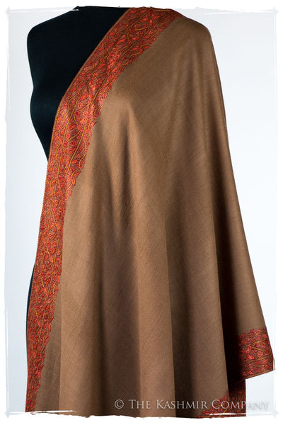 Chanellé Avicé de'Laine Sozni Frontières Orient Shawl