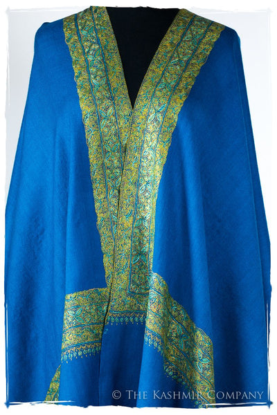 Chanellé Basilié de'Laine Sozni Frontières Orient Shawl