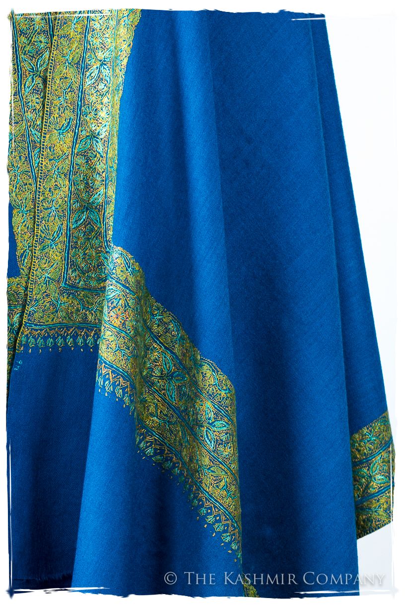 Chanellé Basilié de'Laine Sozni Frontières Orient Shawl