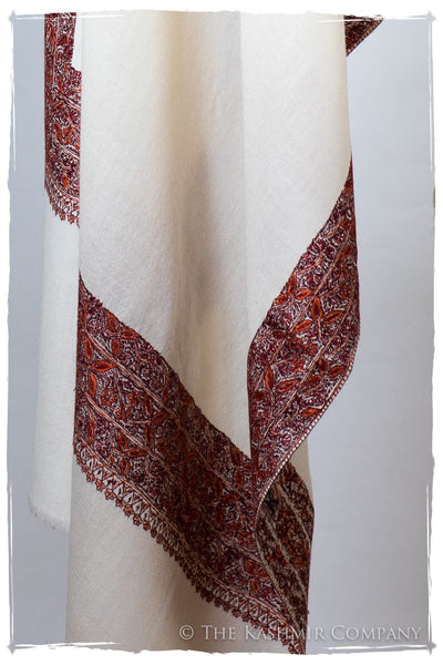 Chanellé Benoité de'Laine Sozni Frontières Orient Shawl