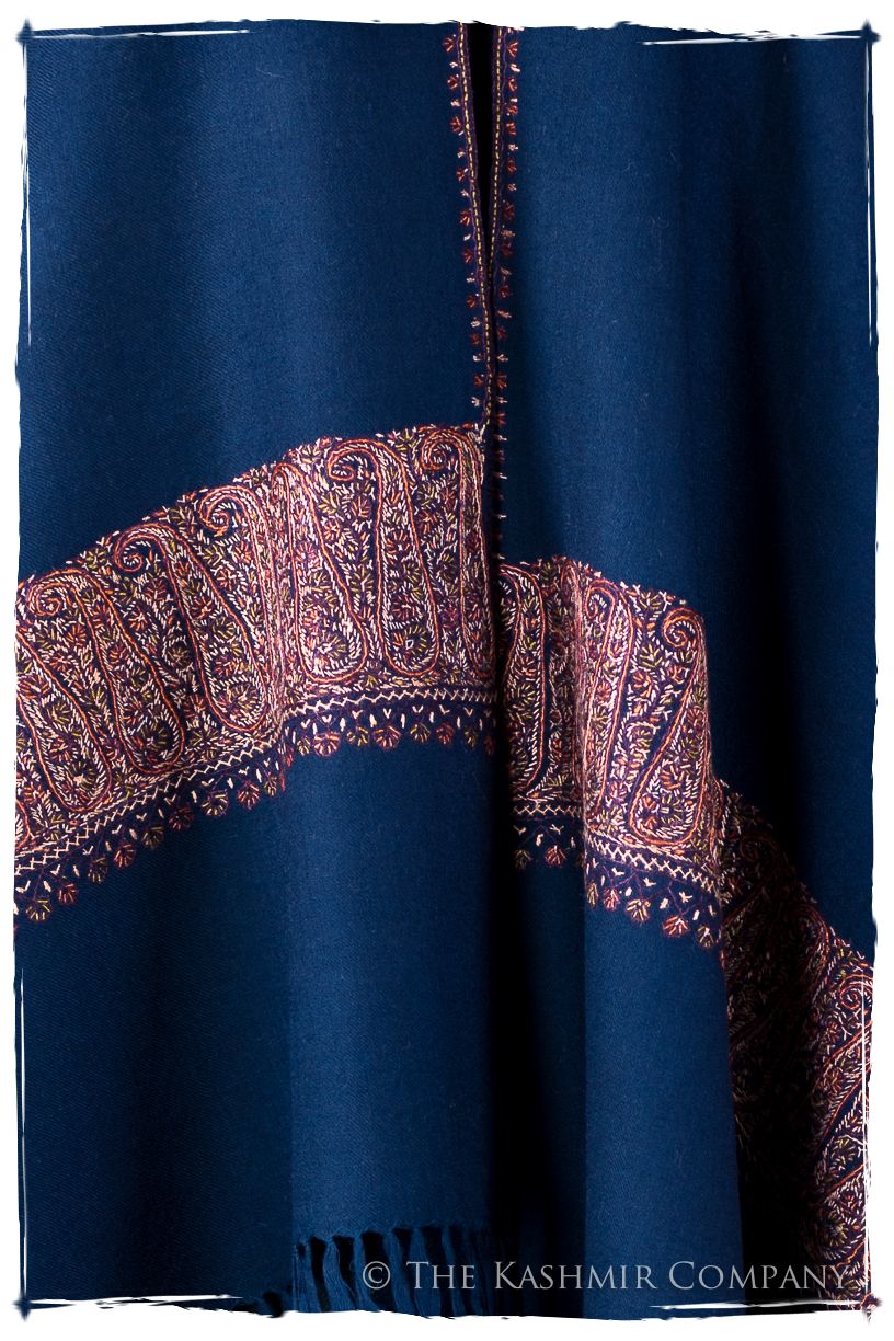 Chanellé Bijoué de'Laine Sozni Frontières Orient Shawl