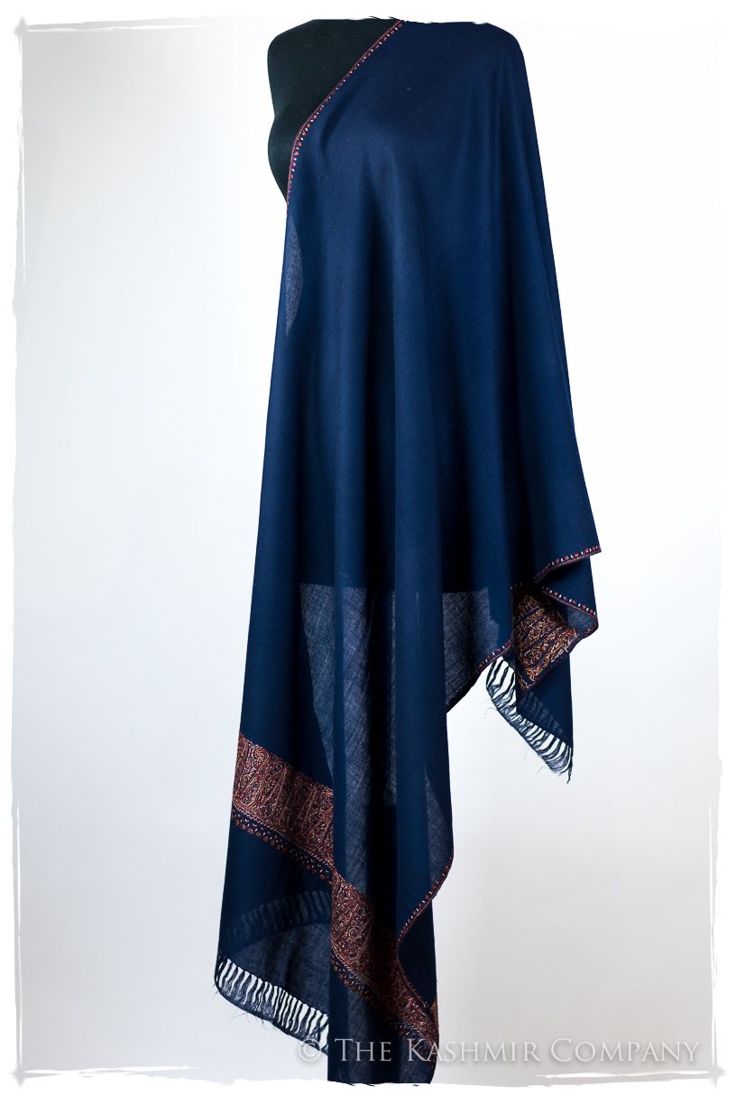 Chanellé Bijoué de'Laine Sozni Frontières Orient Shawl