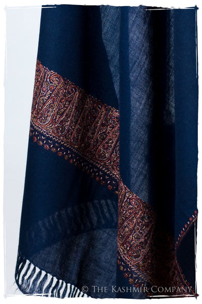 Chanellé Bijoué de'Laine Sozni Frontières Orient Shawl