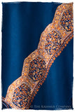 Chanellé Arabesqué Bleu de'Laine Sozni Frontières Orient Shawl