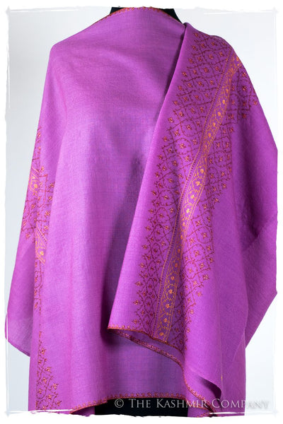 Vasté Bellé de'Laine Sozni Frontières Orient Shawl