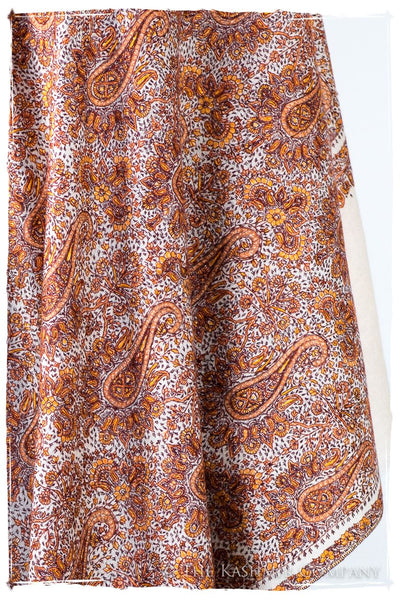 Édelie Jama de'Laine Sozni Paisley Orient Shawl