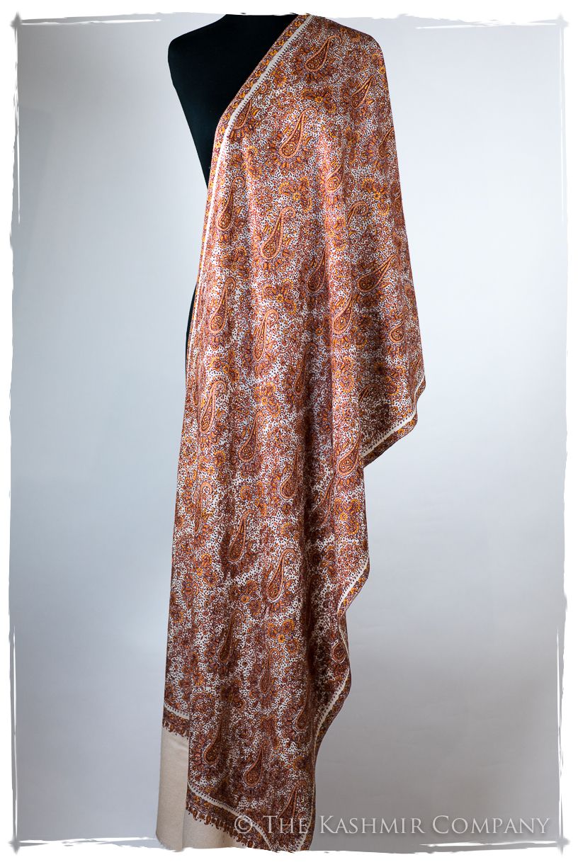 Édelie Jama de'Laine Sozni Paisley Orient Shawl