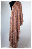 Édelie Jama de'Laine Sozni Paisley Orient Shawl