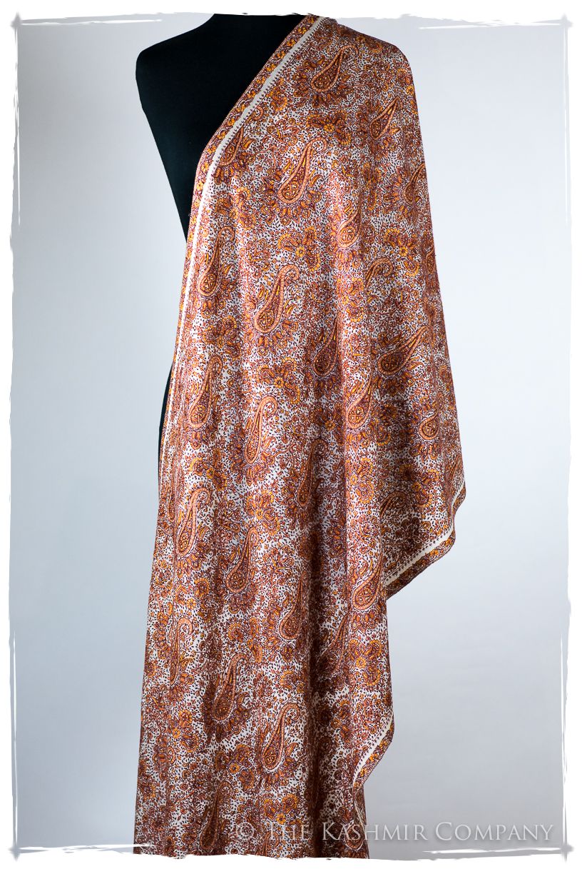 Édelie Jama de'Laine Sozni Paisley Orient Shawl