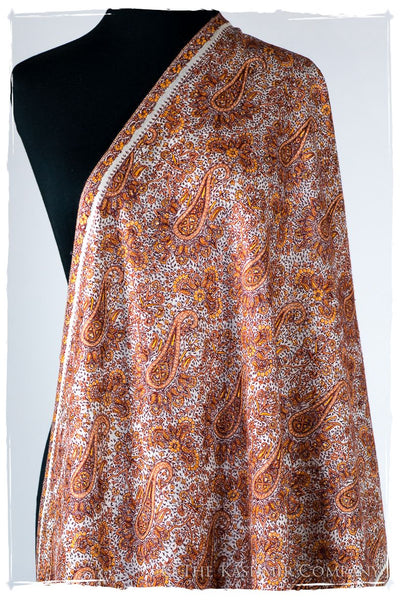 Édelie Jama de'Laine Sozni Paisley Orient Shawl