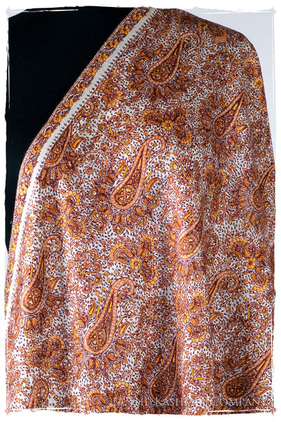 Édelie Jama de'Laine Sozni Paisley Orient Shawl