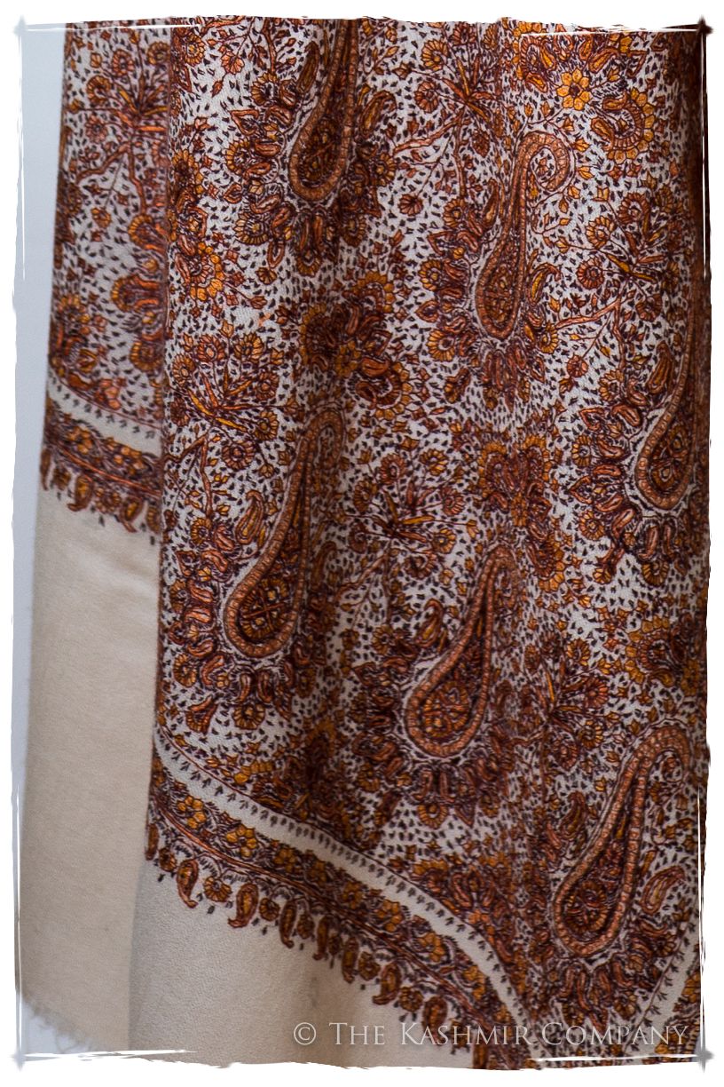 Édelie Jama de'Laine Sozni Paisley Orient Shawl