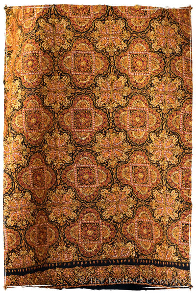 Odettè Jama de'Laine Sozni Paisley Orient Shawl