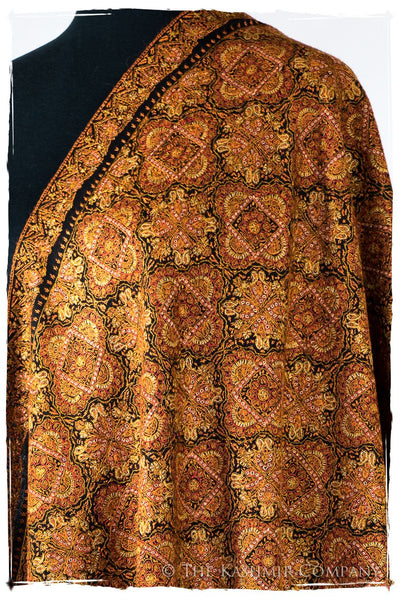 Odettè Jama de'Laine Sozni Paisley Orient Shawl