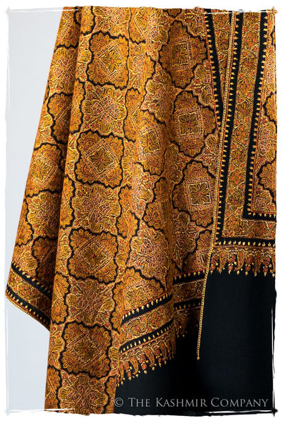 Rochellè Jama de'Laine Sozni Paisley Orient Shawl