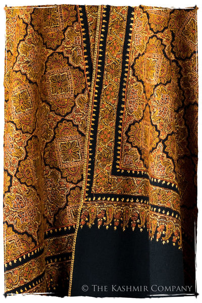 Rochellè Jama de'Laine Sozni Paisley Orient Shawl