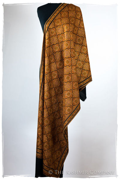 Rochellè Jama de'Laine Sozni Paisley Orient Shawl