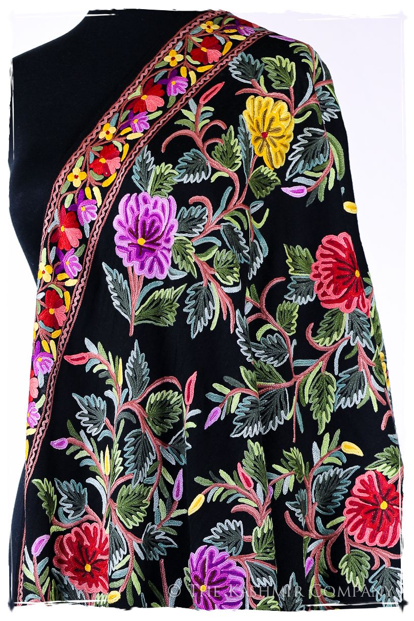 Jardin de Shasta Antiquaires Shawl