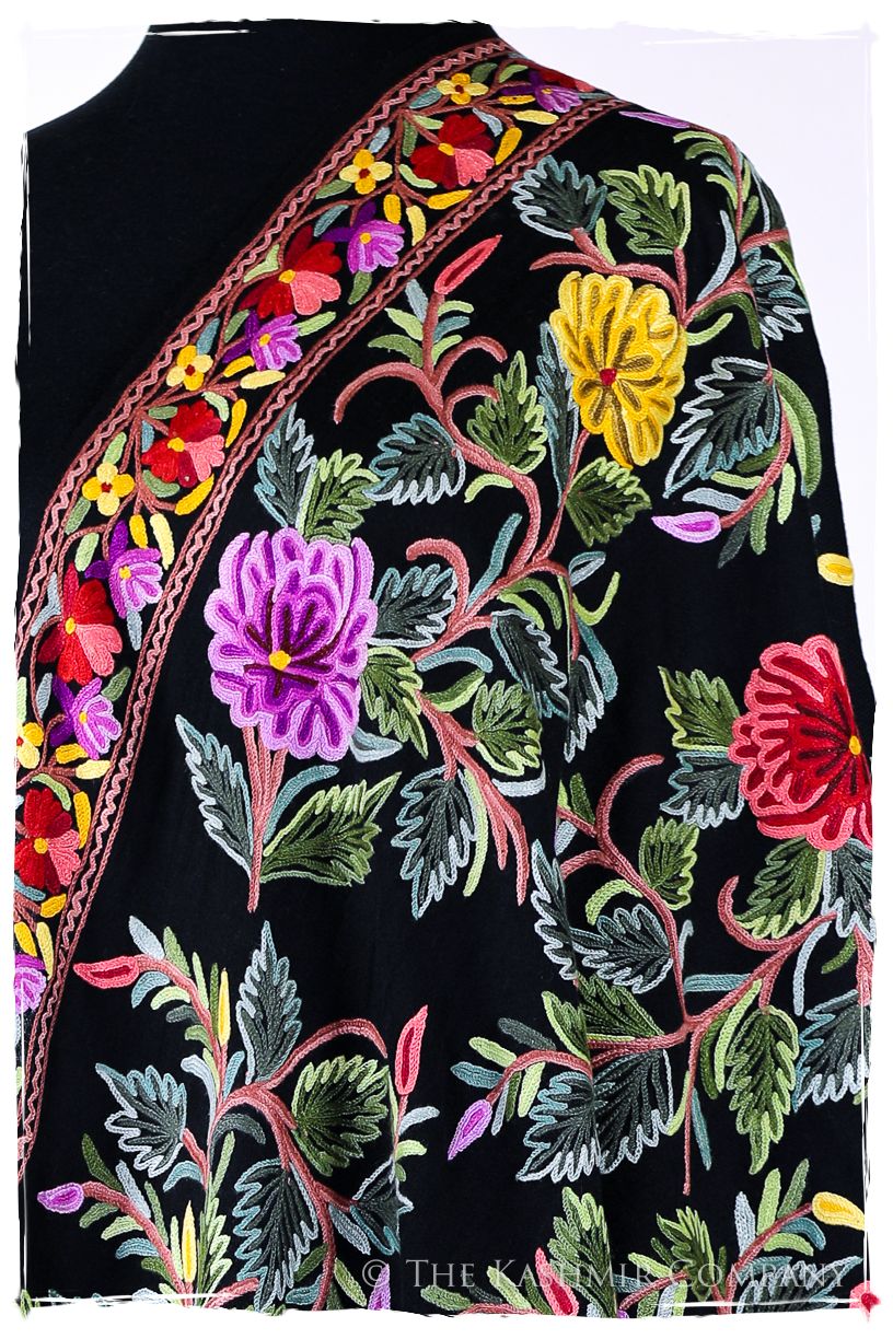 Jardin de Shasta Antiquaires Shawl