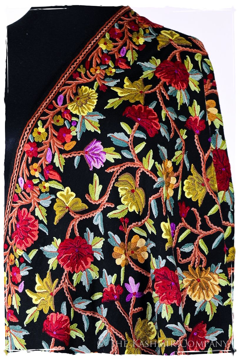 Jardin de  Marseille Français Antiquaires Shawl
