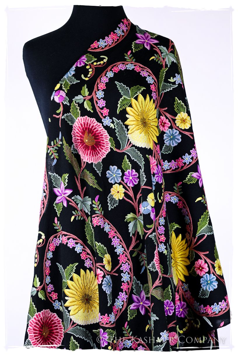 Jardin de Chamonix Français Antiquaires Shawl