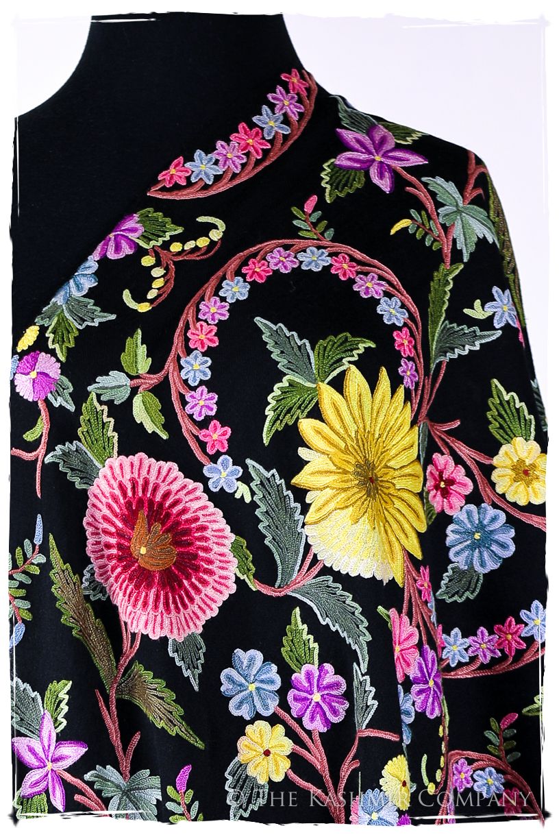 Jardin de Chamonix Français Antiquaires Shawl