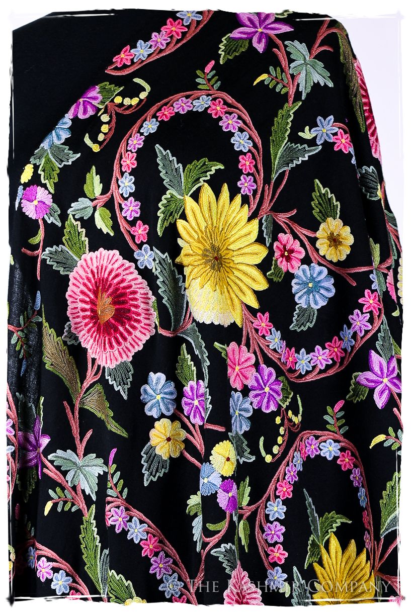Jardin de Chamonix Français Antiquaires Shawl