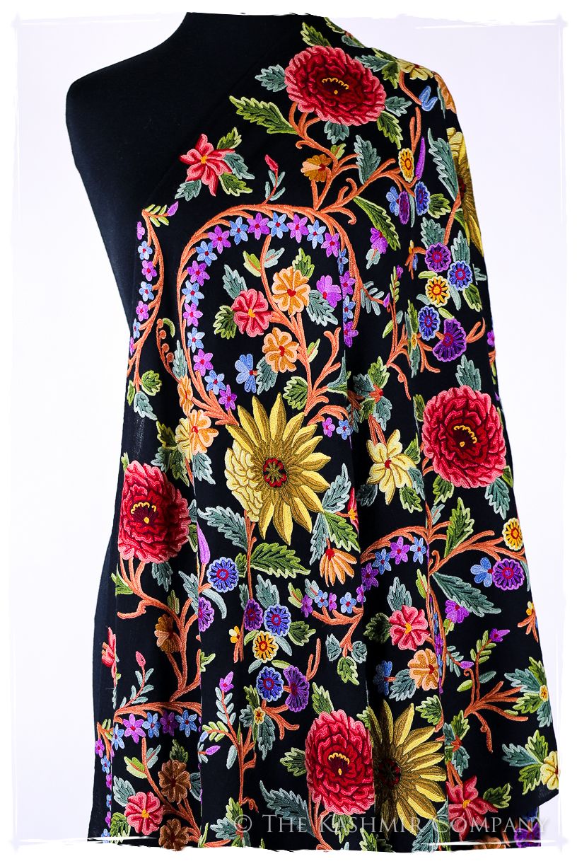 Jardin de Lorraine Français Antiquaires Shawl