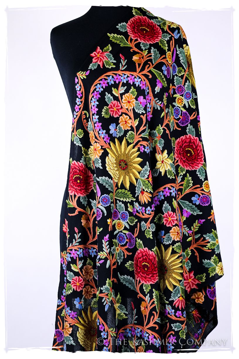 Jardin de Lorraine Français Antiquaires Shawl