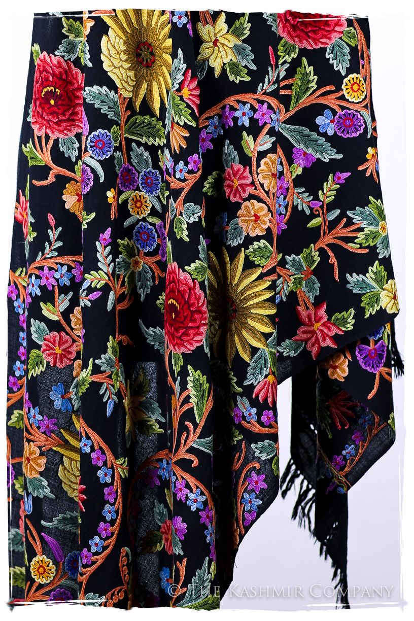 Jardin de Lorraine Français Antiquaires Shawl