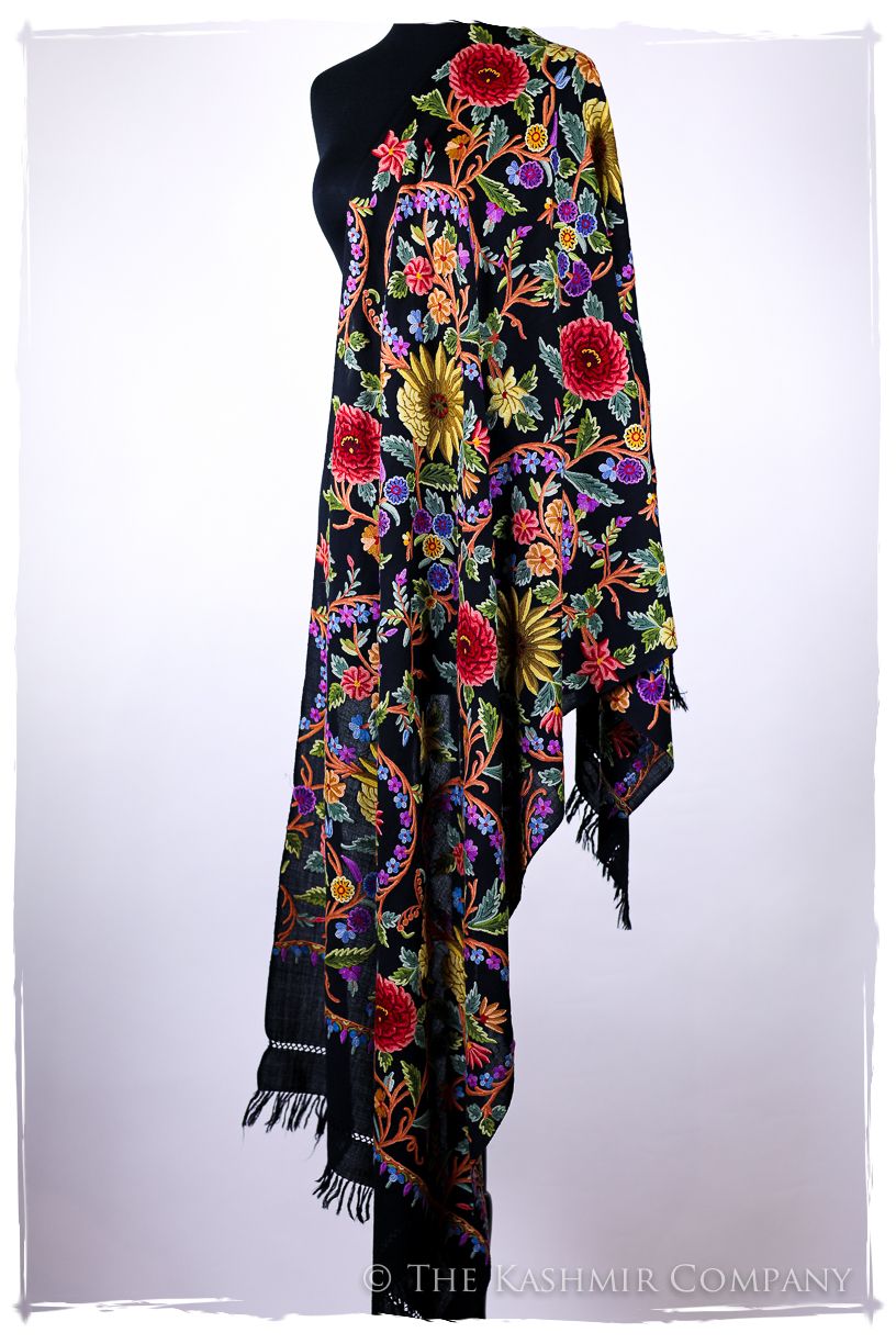 Jardin de Lorraine Français Antiquaires Shawl