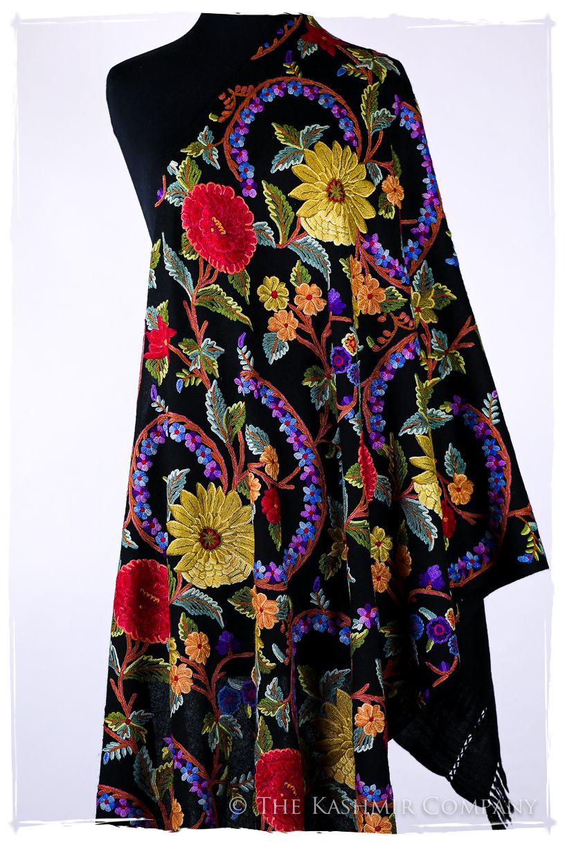 Jardin de Val d'Oise Français Antiquaires Shawl
