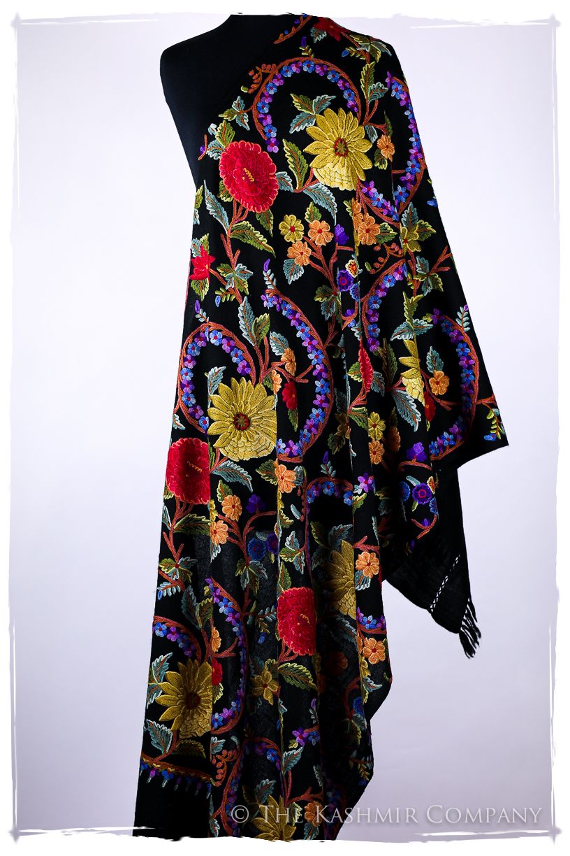 Jardin de Val d'Oise Français Antiquaires Shawl