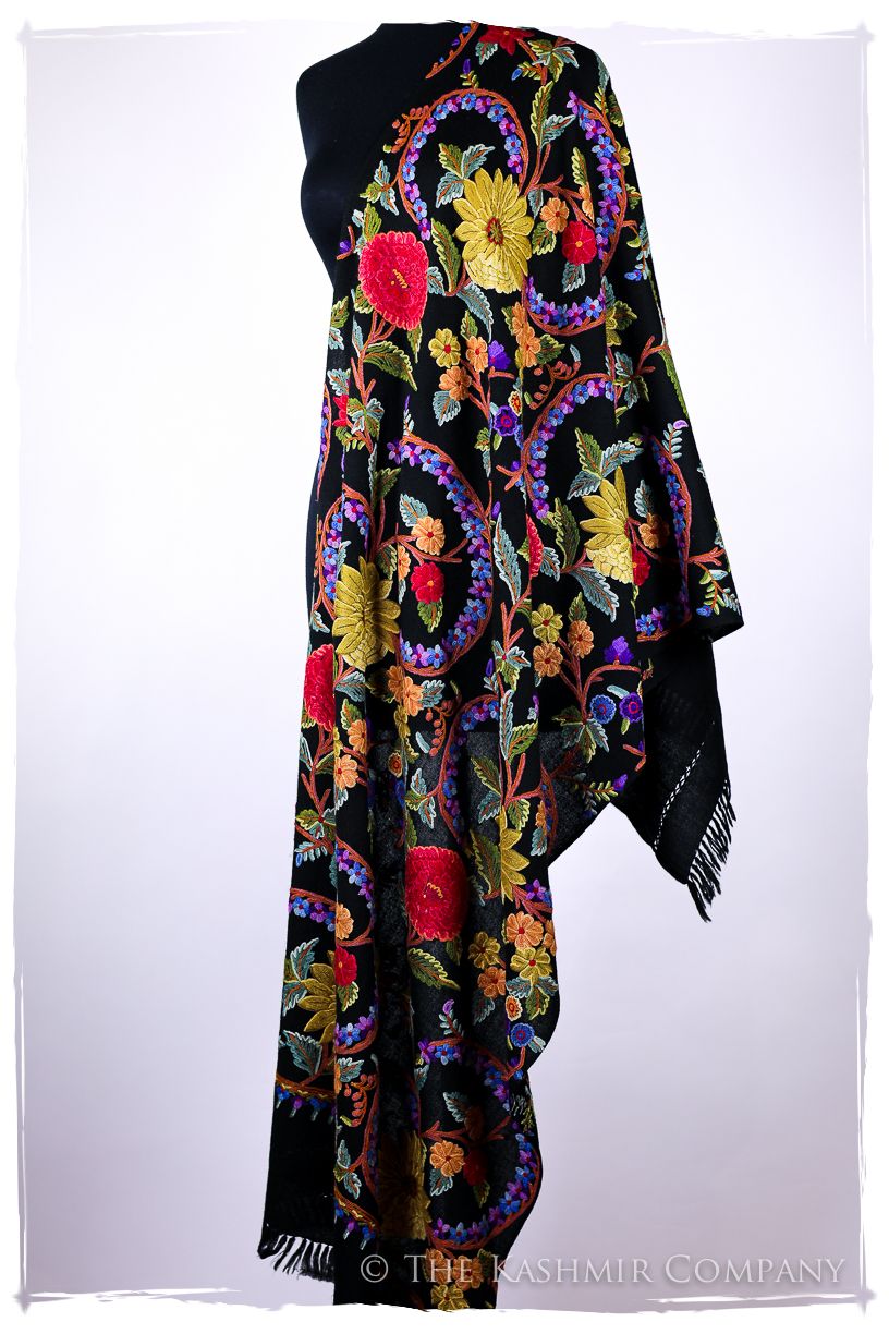 Jardin de Val d'Oise Français Antiquaires Shawl