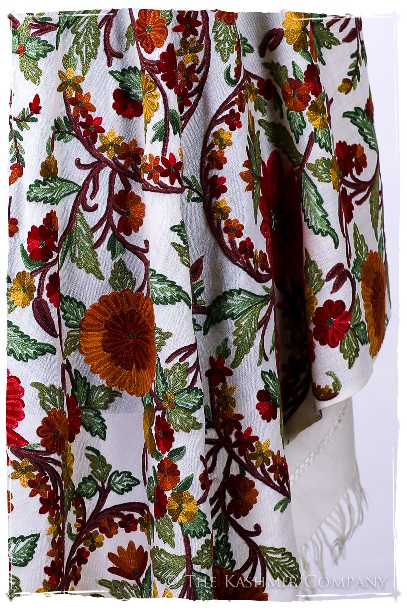 Jardin de Saône-et-Loire Français Antiquaires Shawl