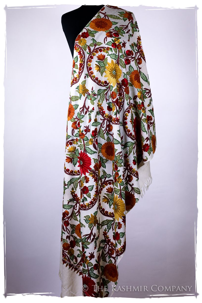 Jardin de Saône-et-Loire Français Antiquaires Shawl