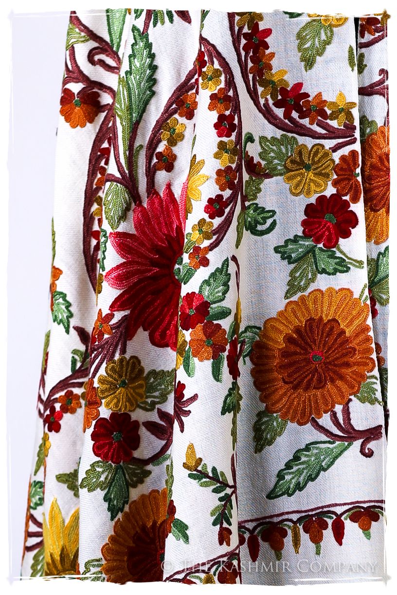 Jardin de Saône-et-Loire Français Antiquaires Shawl