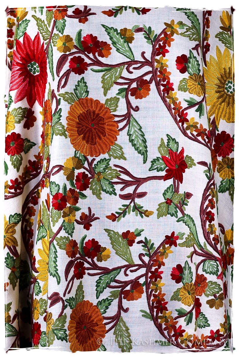 Jardin de Saône-et-Loire Français Antiquaires Shawl