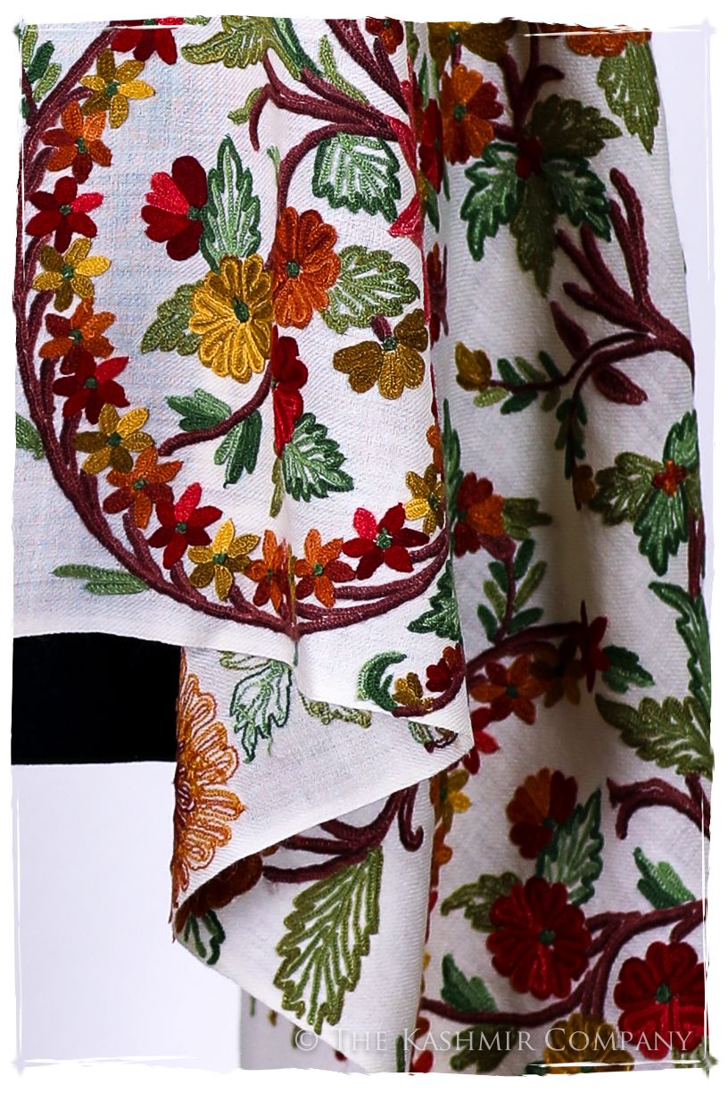 Jardin de Saône-et-Loire Français Antiquaires Shawl